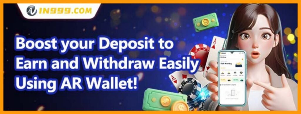 IN999 AR Wallet How To Deposit & Withdrawal