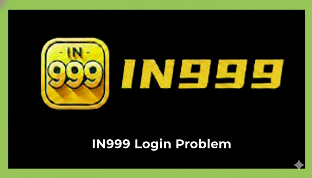 in999 login problem